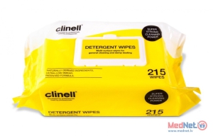 Clinell washing wipes, 215 pcs