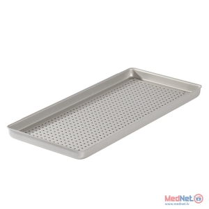 Sterilizāciajs paplāte, perforēta, 42x19cm, MELAG