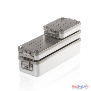 Sterilisation container 23M with 100 paper filters