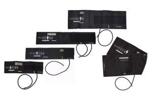 Cuff, legs, adult, XL,100x26cm, 50-70cm, black, with 1 tubes