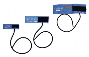 Cuff, children's 13-17cm, blue, with 1 tubes