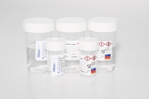 Biopsiju konteineri 500 ml ar 10% buferētu formalīnu, audu fiksēšanai, 12 gab.