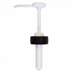 Tvertnes sūknis, polietilēns, balts/melns, deva aptuveni 30 ml uz gājienu, garums aptuveni 24 cm, tvertnei ar ietilpību 5.000 ml un 10.000 ml, ieskaitot stāvvada cauruli (bez ilustrācijas)