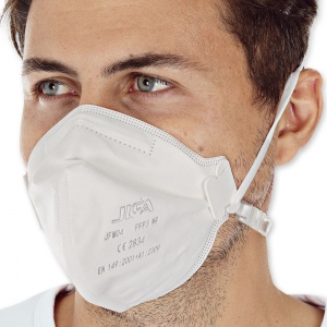 Respiratora maska, bez vārsta, FFP3, 10 gab