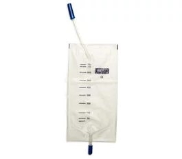 Urine bag, 750mL, tube 50cm, sterile, with pouring, there is an option to shorten the tube