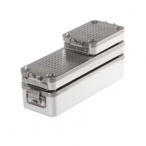 Sterilizāciajs konteiners 17M, ar 100 papīra filtriem, 14x41x5cm, MELAG, EN 868-8