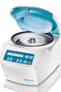 Centrifuge MIKRO 185, available for various rotors