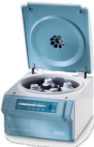 Centrifuge ROTINA 420 R with freezer, available with various rotors