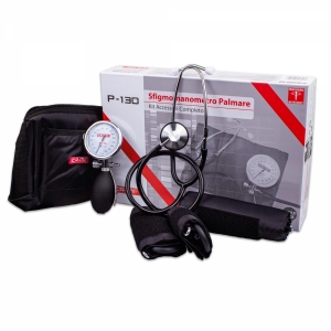 Tonometer P-130, mechanical, black, with 3 cuffs