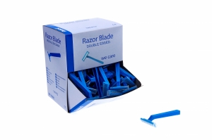 Romed razors, disposable, non sterile, double edged, RAZORS