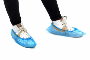 Romed PE shoe covers, blue, 1000pcs