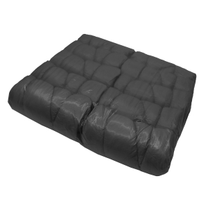 CPE mattress protector, black, flexible, bag of 10 pcs