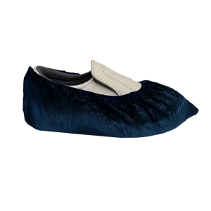 NITRAS overshoes CPE, blue, bags of 5pcs