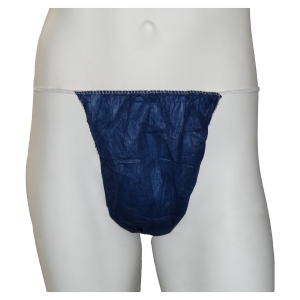 NITRAS disposable thong , polypropylene, blue, in a package of 10 pcs