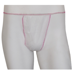 NITRAS disposable thong panties, polypropylene, white, in a package of 10 pcs