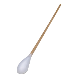 NITRAS cotton swabs, wooden stick, natural / cotton, white, bag of 50 pcs