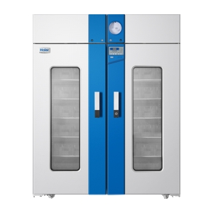 Improved blood bank refrigerator-LED
