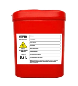 CONTAINER 0,7L -oval, 25pcs