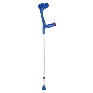 Forearm crutch Standard - Blue (With hard grip)