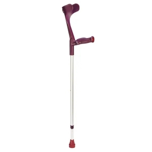 Forearm crutch left, grip: aubergine