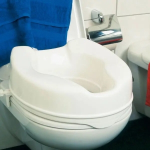 Savanah raised toilet seat with lid 5 cm