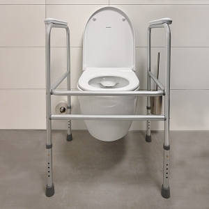 Servocare Aluminium toilet frame