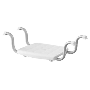 Atlantic bath insert seat without backrest white