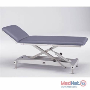 Couch, hydraulic, height-adjustable
