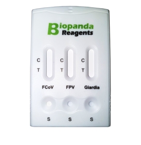FPV Ag / FCoV Ag / Giardia Ag Combo ātrais tests