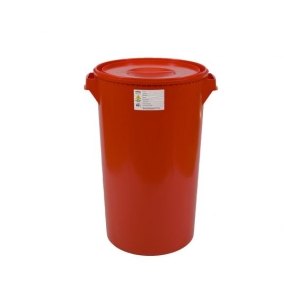 CONTAINER MEDICAL WASTE 60L ROUND1pc