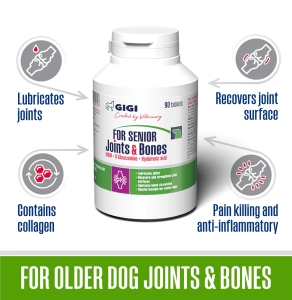 For Senior Joints and Bones | Papildbarība vecākiem suņiem