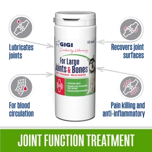 For Large Joints & Bones | Papildbarība lieliem suņiem