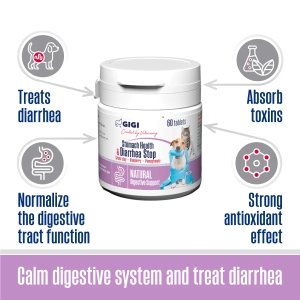 Stomach Support and Diarrhea Stop | For Cats and Dogs