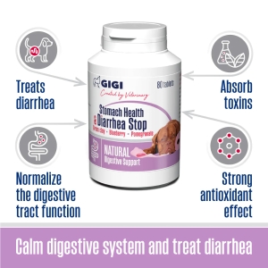 Stomach Support and Diarrhea Stop | Supplement For Large Dogs