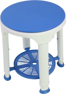 Rotating round shower stool Ryan
