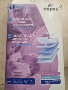 Moisture-absorbing blade 40 x 60 cm, 15pcs