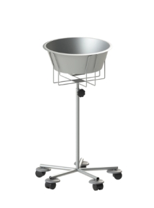 STAINLESS STEEL INFECTIOUS WASTE RACK