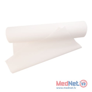 Disposable covers for couches in a roll, Franz Mensch, 1 layer of paper and 1 layer of polythene, 50cm x 50m