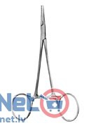 Mosquitoes MICRO - MOSQUITO, arterial, 1x2 teeth, curved ends, length 12 cm